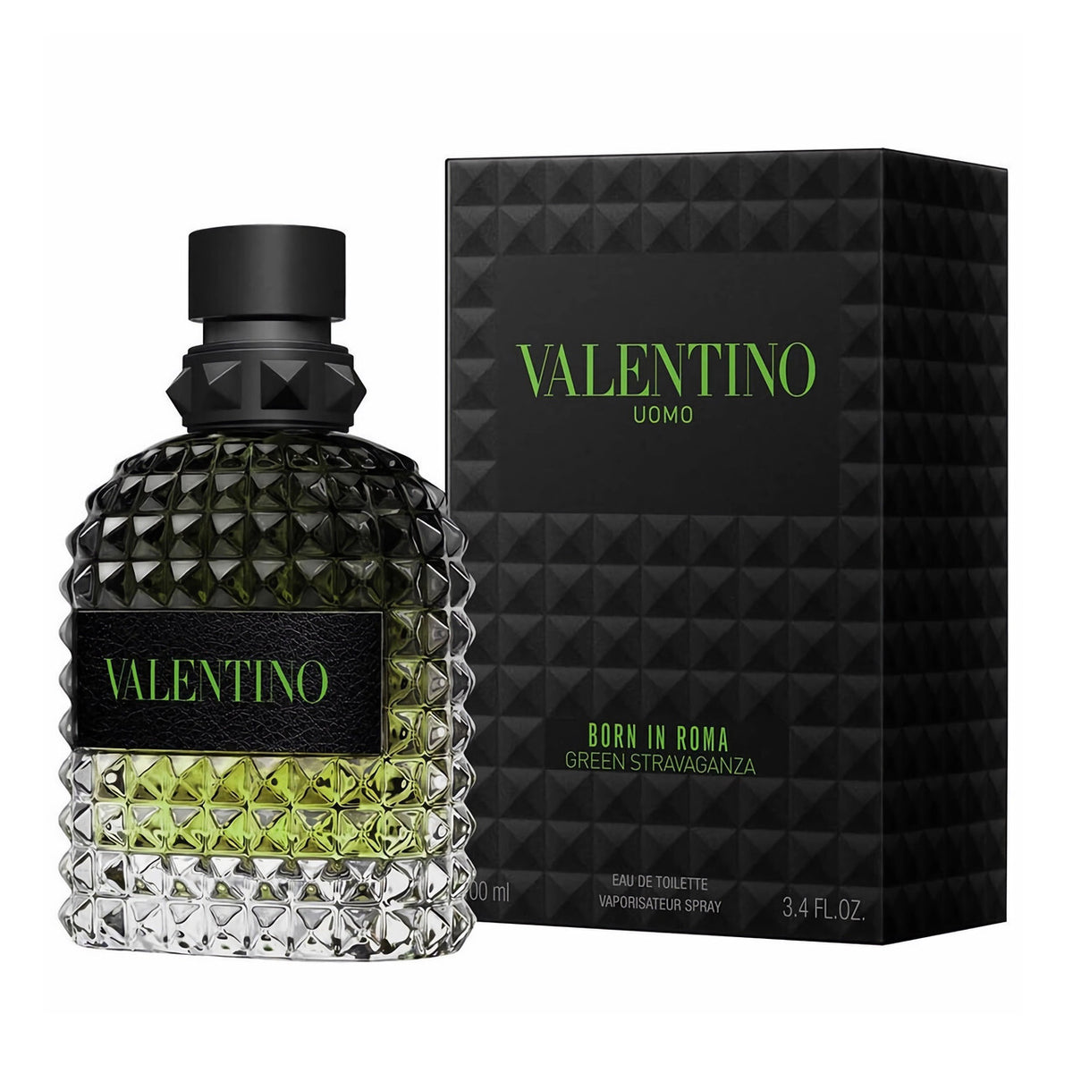 Valentino Uomo Born in Roma Green Stravaganza 3.4 oz Eau de Toilette