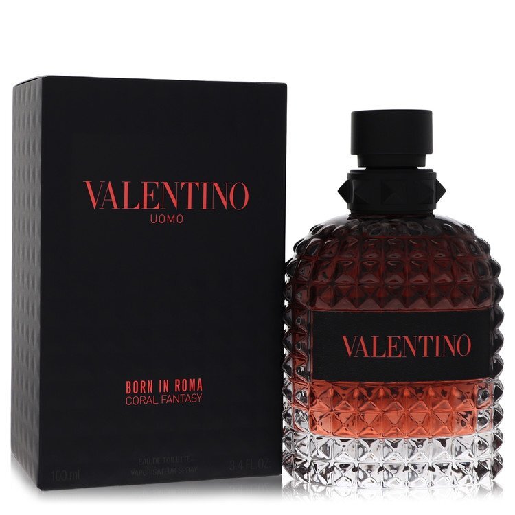 Valentino Uomo Born in Roma Coral Fantasy EDT 3.4 oz for Men