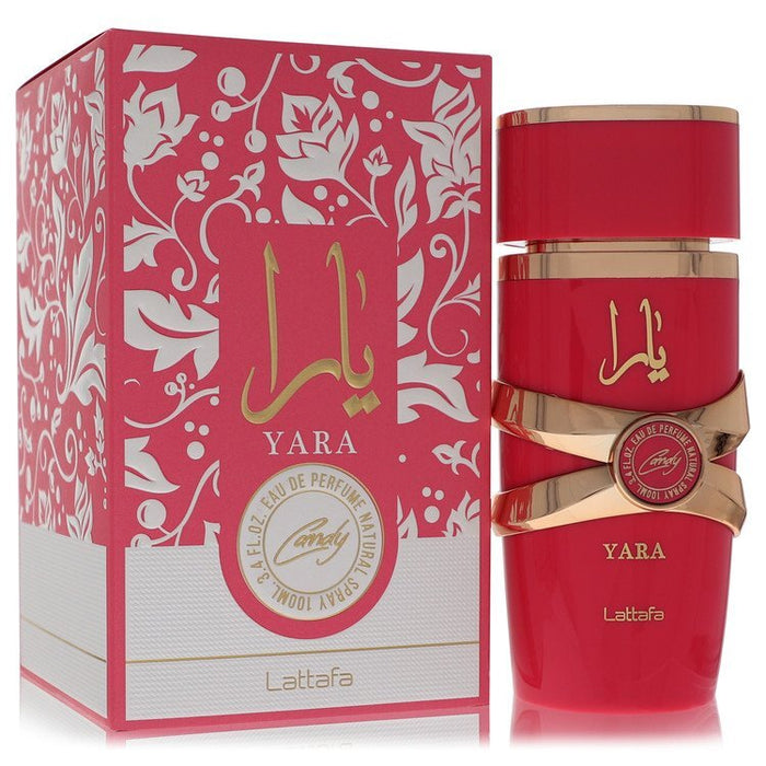 Lattafa Yara Candy by Lattafa Eau De Parfum Spray 3.4 oz (Women) — Lattafa