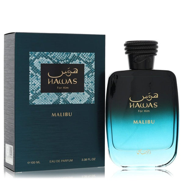 Hawas Malibu by Rasasi Eau De Parfum Spray 3.38 oz (Men) — Rasasi