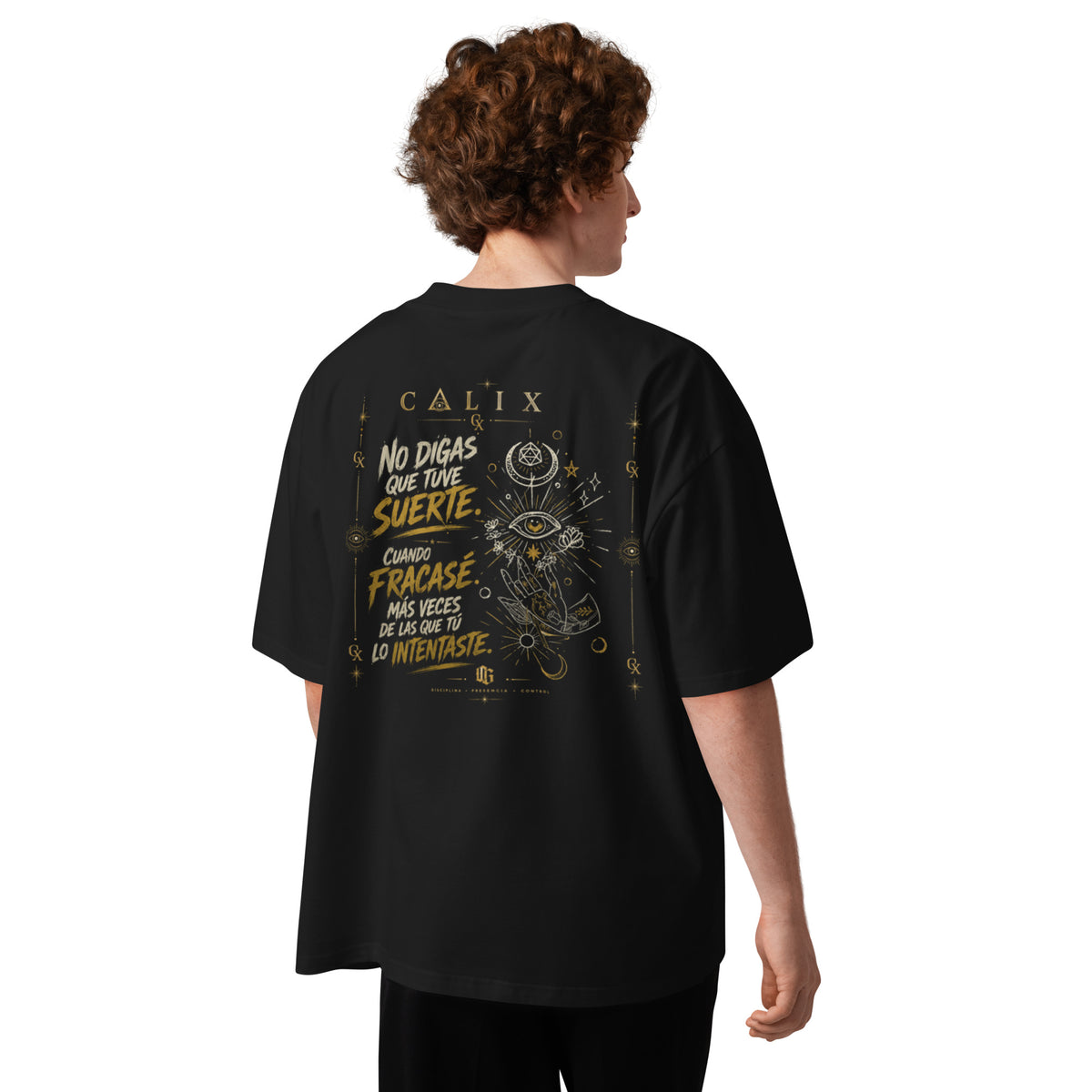 Unisex Organic Oversized High Neck T-Shirt