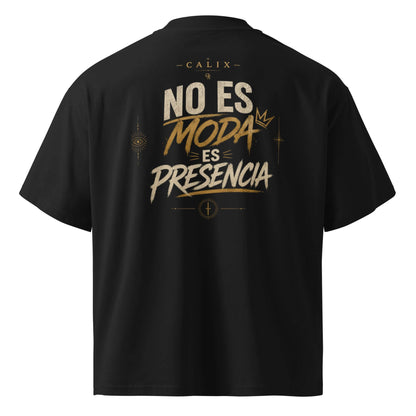 NO ES MODA ES PRESENCIA T-Shirt back view