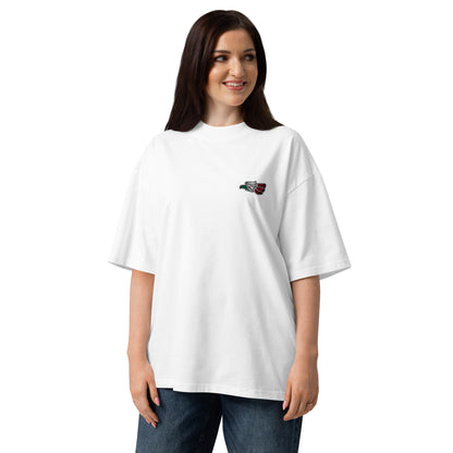 Unisex Organic Oversized High Neck T-Shirt | Modern Style
